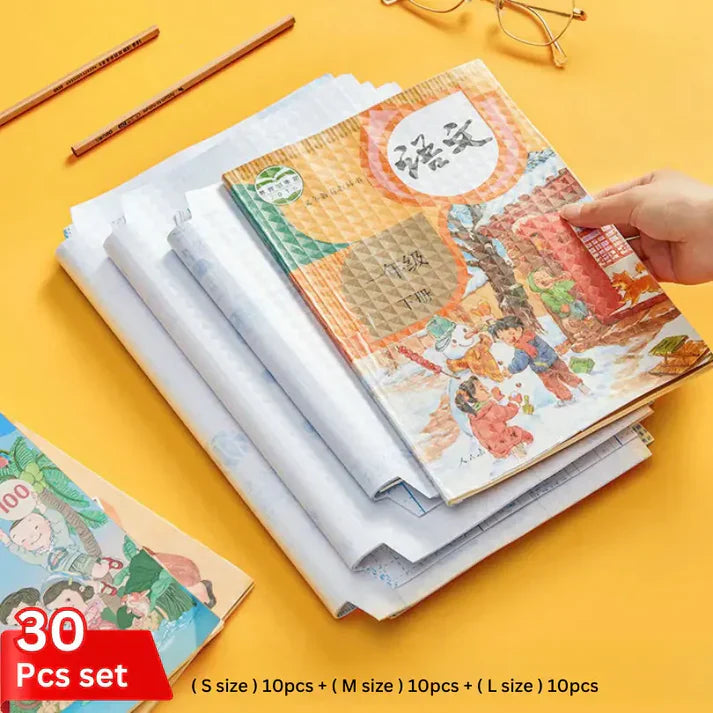 Self-Adhesive Transparent Protective Book Cover