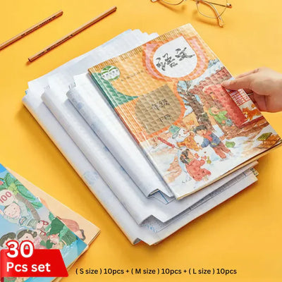 Self-Adhesive Transparent Protective Book Cover