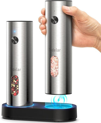 Rechargeable Salt and Pepper Shakers